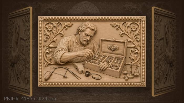 Jeweler’s work precious items counted 3d STL model