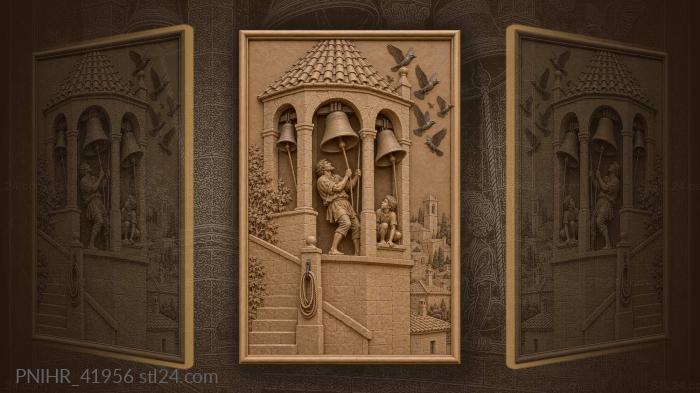 Barefoot ringer startles town jackdaws 3d STL model