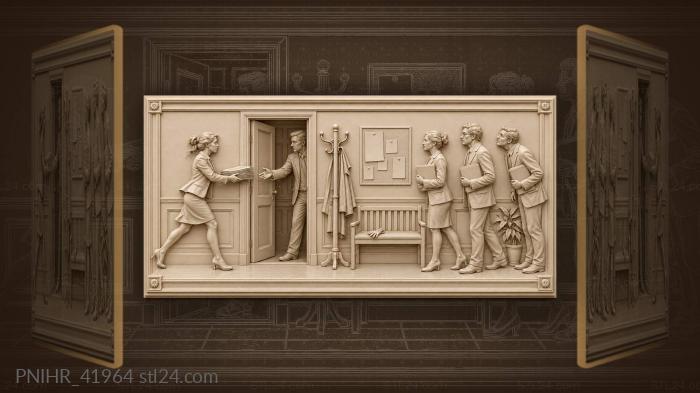 Office hustle urgent documents tomorrow 3d STL model