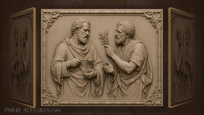 Preparing a feast herbal offering 3d STL model
