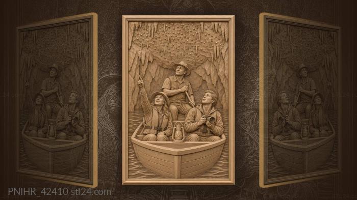 Waitomo grotto glowworm cave tour 3d STL model