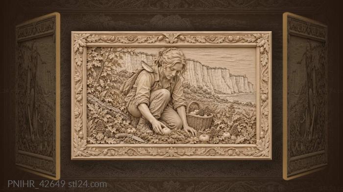 Mushroom hunt by dover cliffs 3d STL model