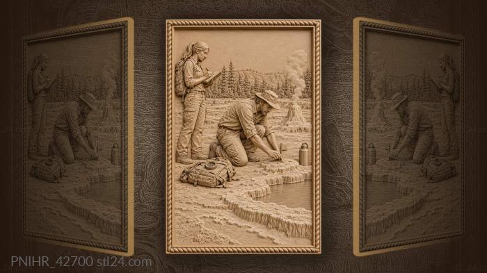 By steaming vent companion sketches landscape 3d STL model