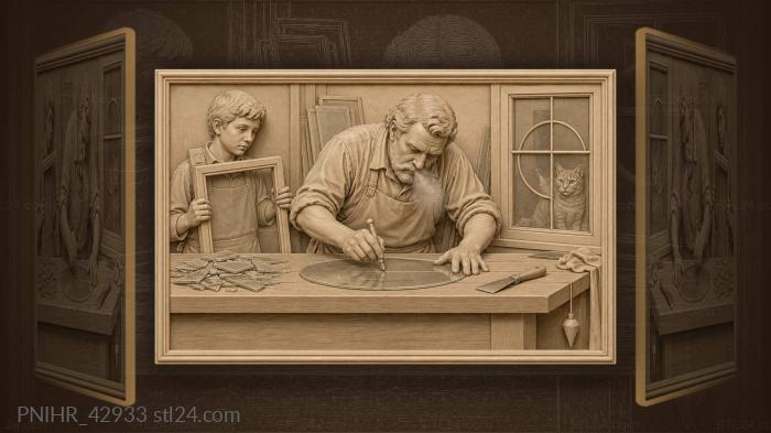 Glassmaker’s craft old world charm 3d STL model