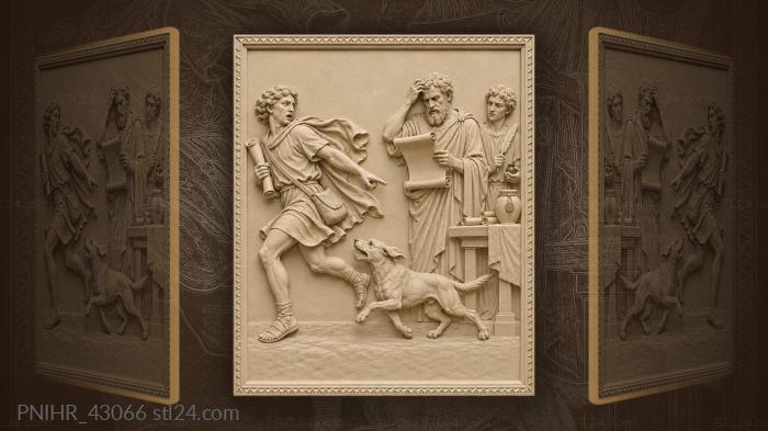 Recipient puzzles over news as scribe waits 3d STL model