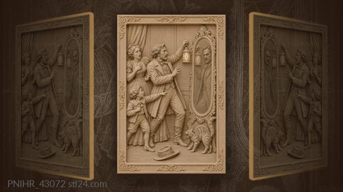 Mirror reflection hidden truth revealed 3d STL model