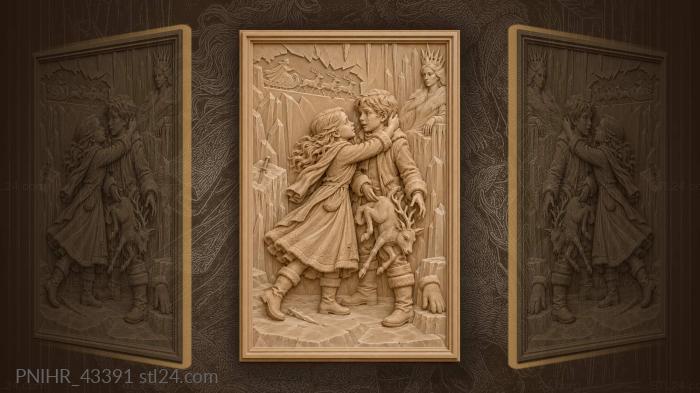 Kai’s thaw gerda’s loving embrace 3d STL model