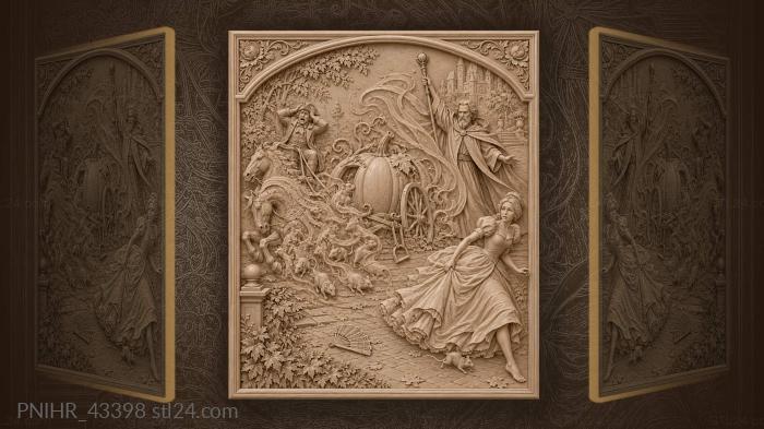 Cinderella’s magical midnight escape 3d STL model