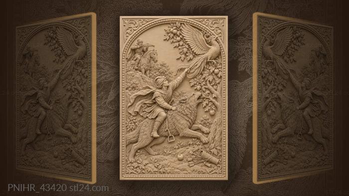Ivan and the firebird’s feather 3d STL model