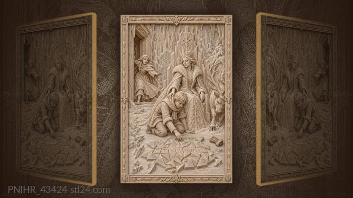 Gerda bursts in with the stamping reindeer 3d STL model