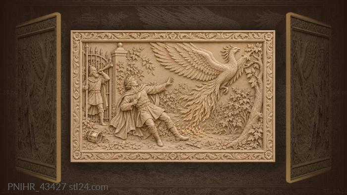Firebird’s flight prince’s lost feather 3d STL model