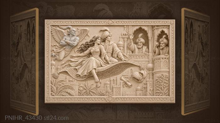 Vizier shaking fist at passing riders 3d STL model