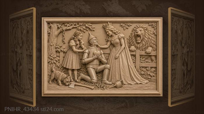 Tin woodman’s heart and loyal friends 3d STL model