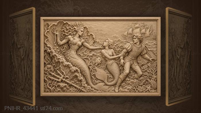 Sea witch and lost voice 3d STL model