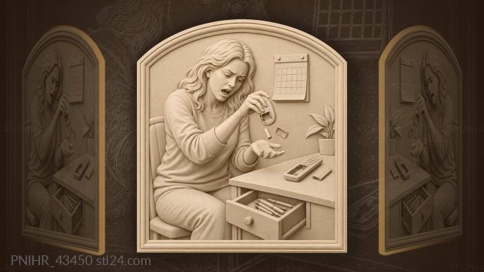 Deadline looms battery power fails 3d STL model