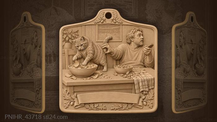 Snack thief refuses to share crisps 3d STL model