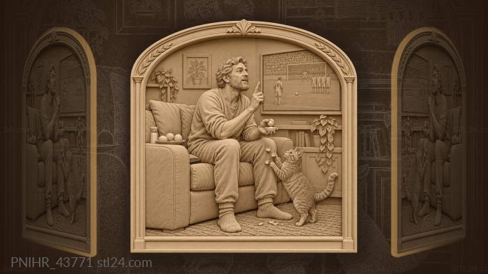 Fan salts egg before penalty 3d STL model