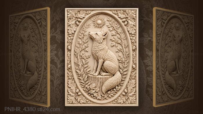 Sitting on a stump under a small sun 3d STL model