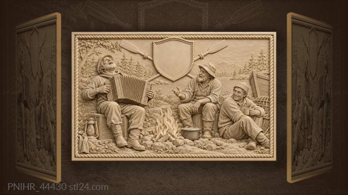 Storytelling angler stretches every chorus tale 3d STL model