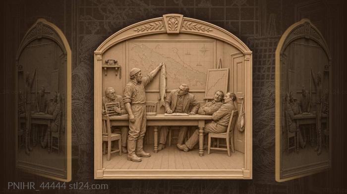 Chairman hears fisherman exceed the plan 3d STL model