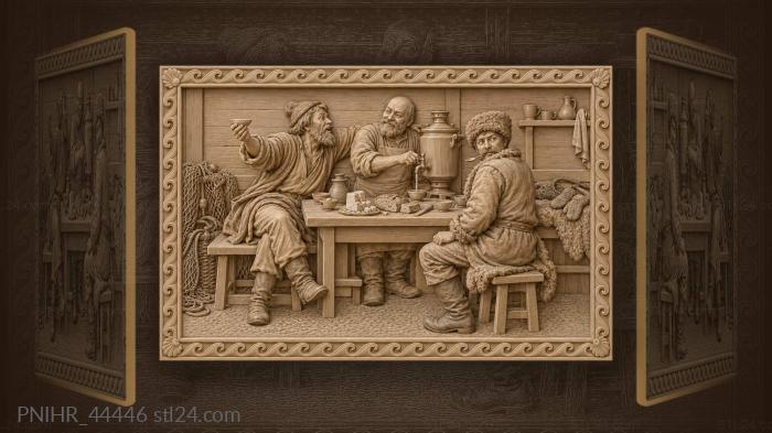 Long tale cools tea as the fish grows 3d STL model