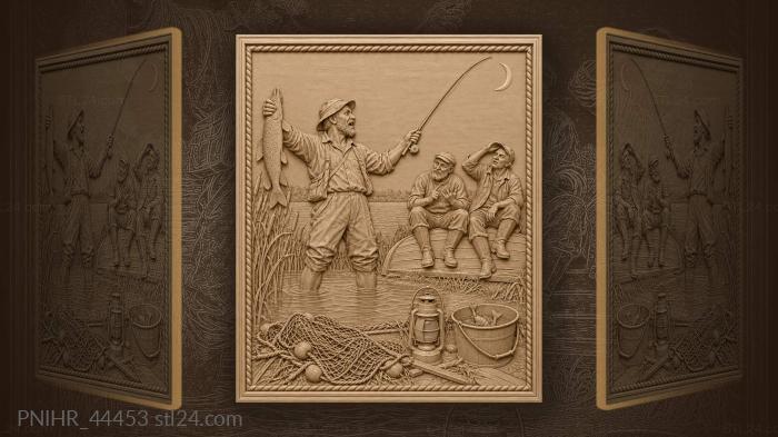 Fisherman’s boast under new moon 3d STL model