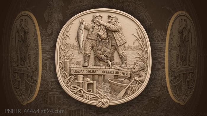 Fishermen’s boast gone awry 3d STL model