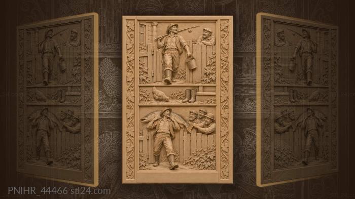 Fisherman’s luck a village tale 3d STL model