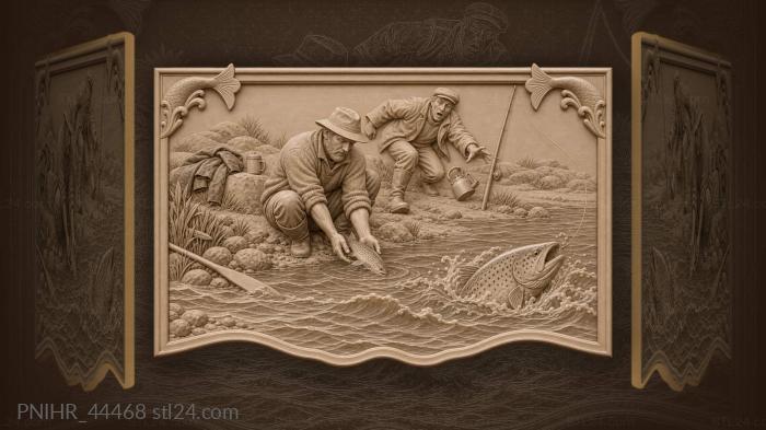 First catch released second bite 3d STL model