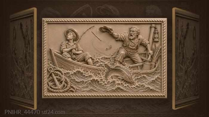 Fishermans tune broken fishing luck 3d STL model