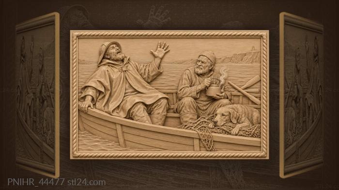 Fisherman’s tale old man’s warmth 3d STL model