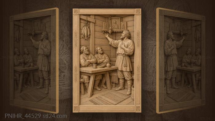 Rustic tale of honest words 3d STL model