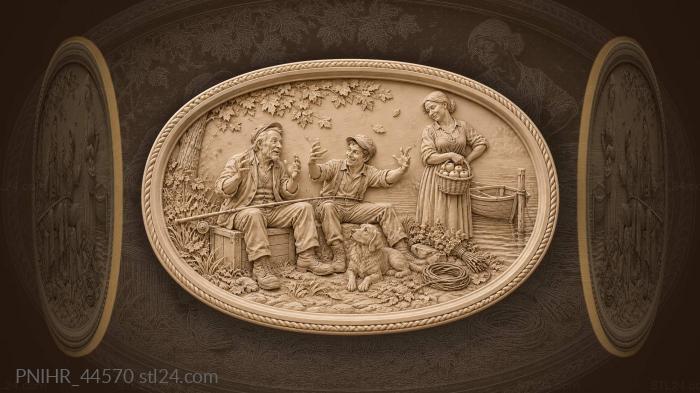 Anglers story grows wider than the river 3d STL model