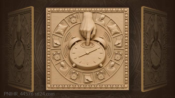 Snooze button crater endless cycle 3d STL model