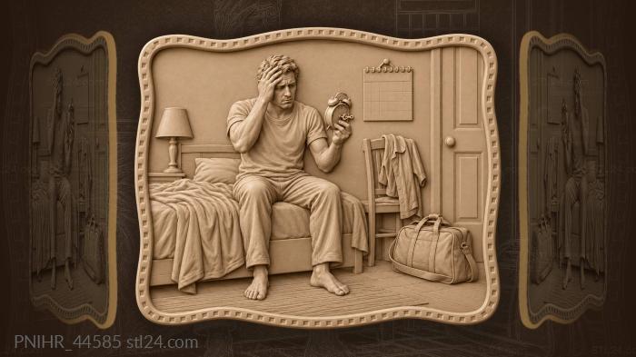 Late for everything missed opportunities 3d STL model