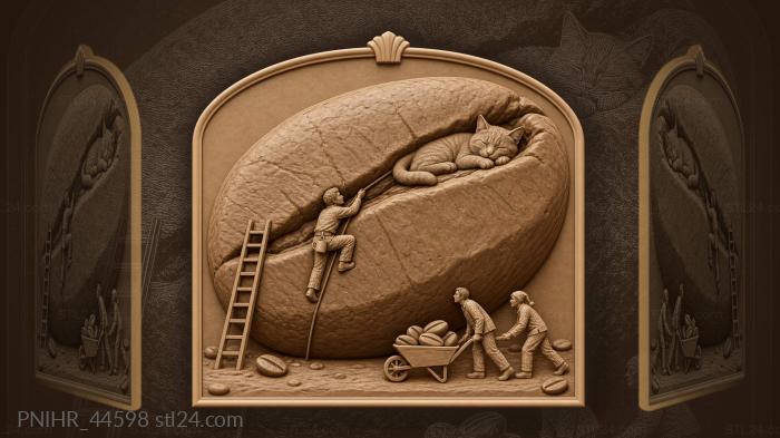Giant bean climber’s daring ascent 3d STL model