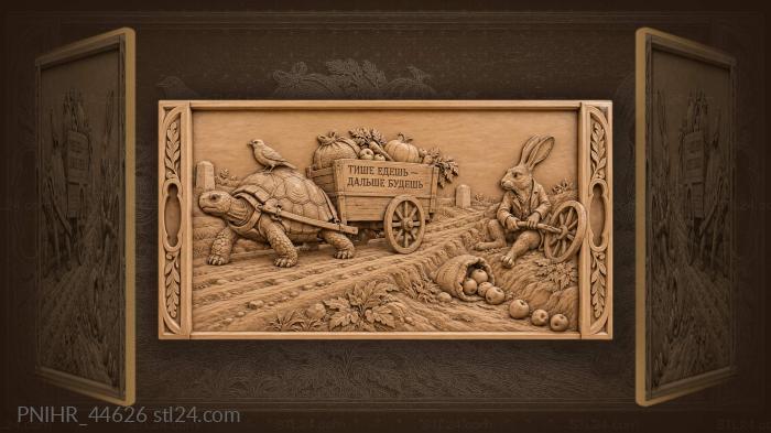 Steady tortoise hauls its load beyond disaster 3d STL model