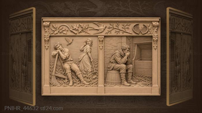 Spring slumber winter hardship year’s cycle 3d STL model