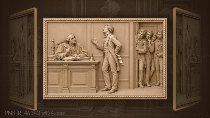 Exam day student confession humor 3d STL model