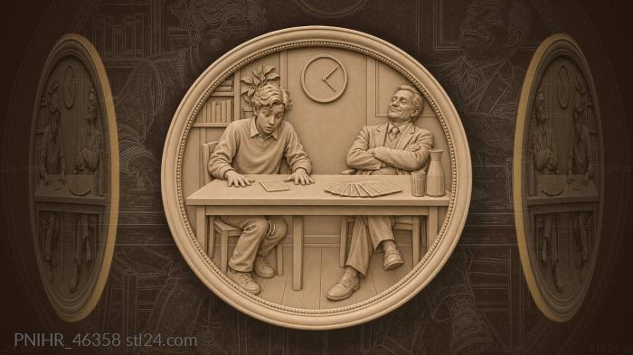 Exam tension unlucky number thirteen 3d STL model