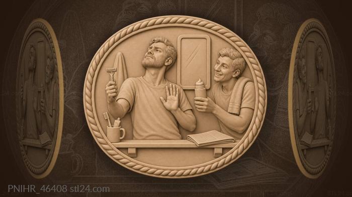 Student refusing a shave roommate 3d STL model