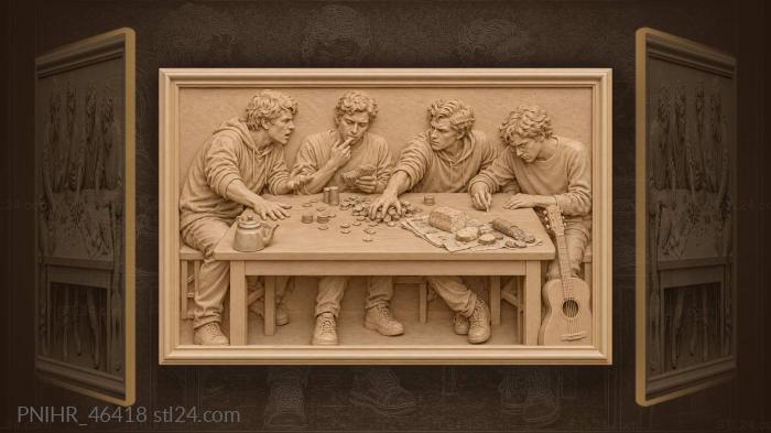Students haggle over the dwindling stipend 3d STL model