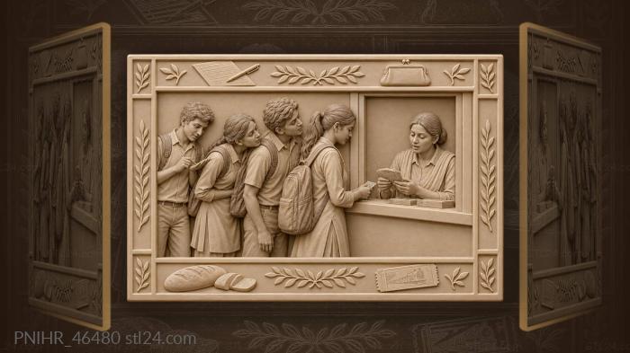Money lessons hopeful future scholars 3d STL model