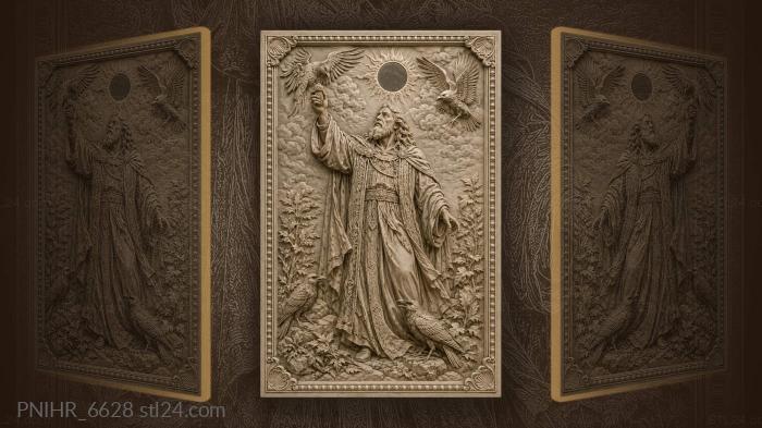 Reaching for the eclipse among ravens 3d STL model
