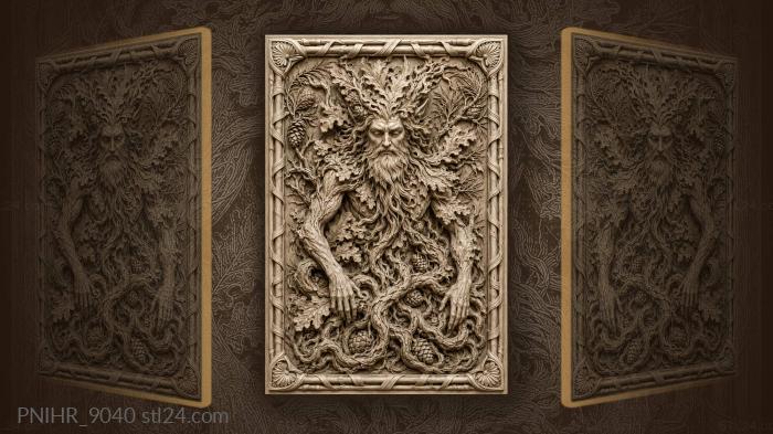 Roots twined with the forest spirit legs 3d STL model