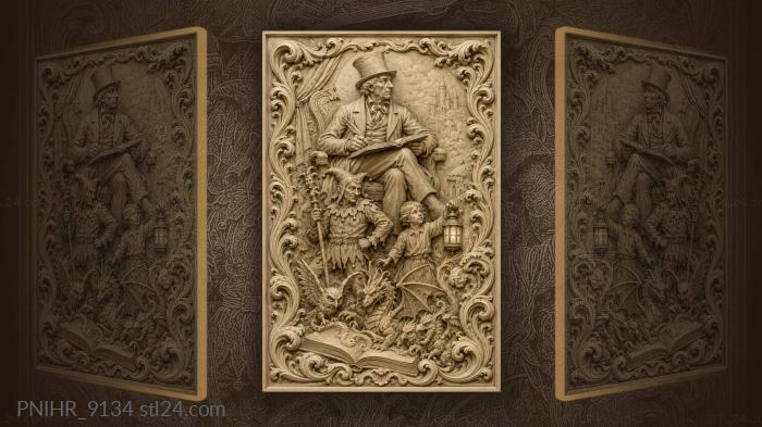Scholar jester child fantastic creatures 3d STL model