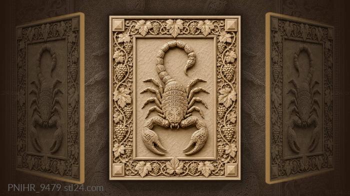 Ancient script across his shell 3d STL model
