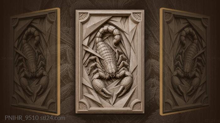 Hidden among sharp angular shards 3d STL model