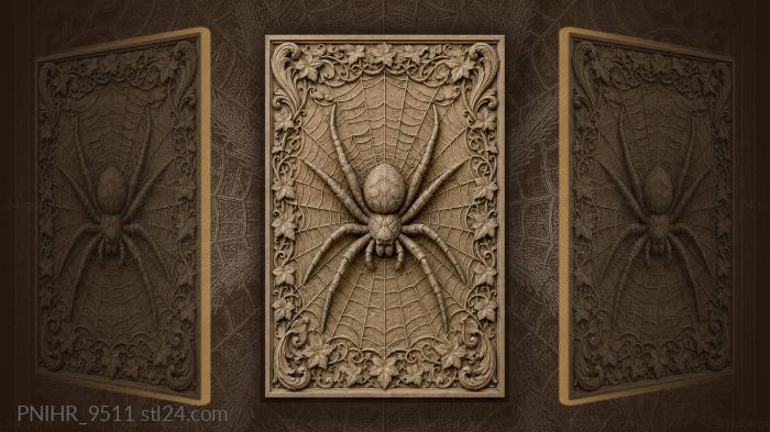 Radiating strands within ivy trail 3d STL model