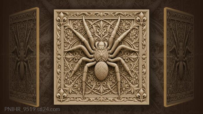 Flowers between the spread legs 3d STL model